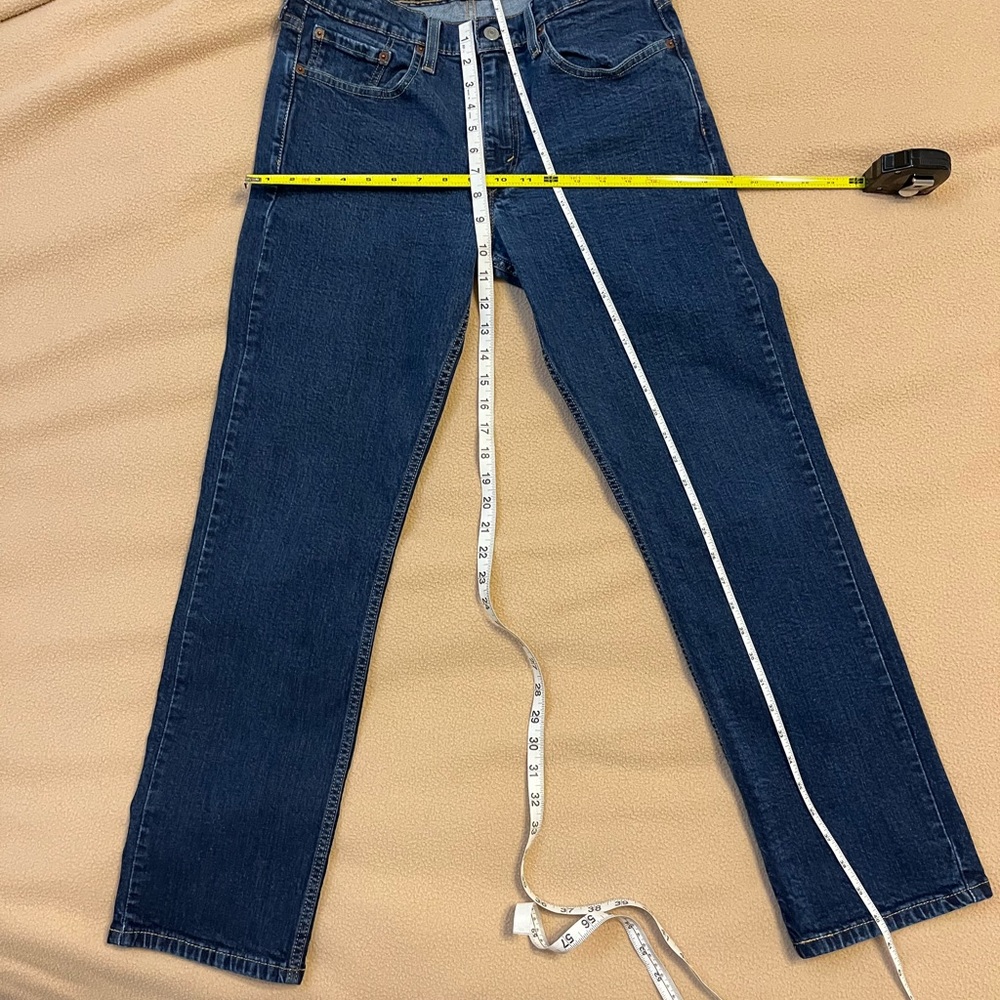 Levi’s 514 blue jeans